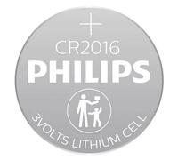 Philips Pile bouton CR2016/DL2016 Lithium 3V 57 mAh