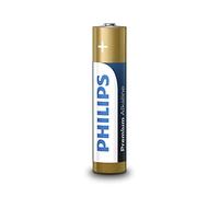 Philips Piles AA 4 unités - LR03M4B/1 - Durée de Conservation de 10 Ans