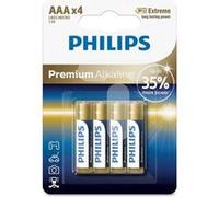 Philips piles AAA LR03 1,5V 4 pièces G