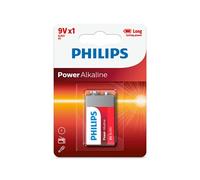 Philips Pile Power 6LR61 (9 V) alcaline - 1 pièce