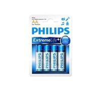 Philips Piles Ultra alcalines AA (LR6) - Pack de 4