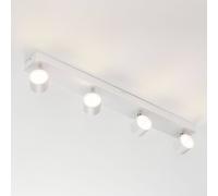 Philips Spot LED Star 4 spots dimmable WarmGlow intérieur blanc