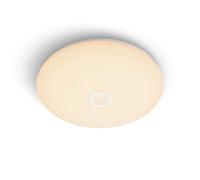 Philips - Plafonnier LED, diamètre 25 cm, 2700 K, 6 W, avec détecteur, blanc 929003195401