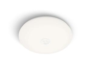 Philips - Plafonnier LED, diamètre 32 cm, 4000 K, 16 W, avec détecteur, blanc 929003195901