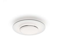 Philips - Plafonnier LED, diamètre 40 cm, 4000 K, 30 W, intensité variable, blanc/noir 929003316001
