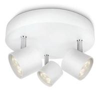 Philips Plafonnier LED myLiving Star 3 x 4,5 W Blanc 562433116 Incolore G