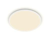 Philips Plafonnier Led Superslim, Rond, Blanc