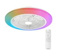 Ventilateur de Plafond Philips Amigo 2026 DC 6 Vitesses LED RGB Télécommande