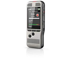 Philips PocketMemo DPM6000 équipé d'une carte SD de 8 Go