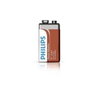 Philips Power Alkaline 6LR61P1B (Basique Piles Alcaline 9 V Prismatic 9 V)