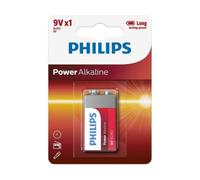 Philips Power Alkaline 9V E-Block - Piles