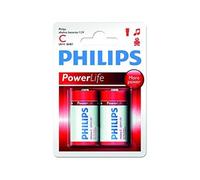 Philips Power Alkaline LR14 Baby C 2 stuks - Piles