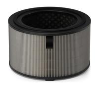 Filtre de Remplacement Philips Original pour Purificateur d'Air et Humidificateur 2 en 1 Série 3400 AC3420 et AC3421, HEPA NanoProtect + Charbon Actif, Durée de Vie de 12 Mois, Noir/Blanc (FY3400/30)