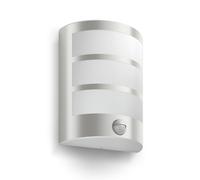 Philips Applique murale extérieure Python 5,5W LED 700 lm 2700K IP44 Détecteur Infrarouge Aluminium