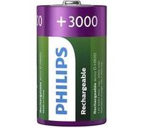 Philips R20B2A300 - Batterie 2 x D - NiMH - (rechargeables) - 3000 mAh G