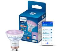 Philips Smart Lighting Ampoules GU10, Verre, RVB, Spot LED Encastrable