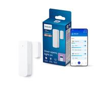 Philips Smart Lighting Détecteur de Mouvements Connecté | Home Monitoring, Automatisations, Domotique, Détecteur de Porte, Forme Compacte, Connected by WiZ, Maison Connectée