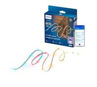 Philips Smart Lighting Guirlandes Lumineuses, 20 m | RGBIC, Effets Multicolores, Smart LED, USB-C, Éclairage d'Ambiance, Synchro Musicale, Connected by WiZ, Maison Connectée