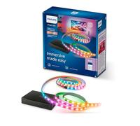 Philips Smart Lighting HDMI Sync Box 2.1 8 K, Rétroéclairage TV 55-65 pouces, Ruban LED RGBIC, Taux de Rafraîchissement Ultra-Rapide, Personnalisable, TV, Films, Jeux Vidéo, Entrée HDMI Requise