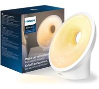 Philips SmartSleep HF3654/01 Réveil lumineux - simulation de l’aube et du crépuscule, relaxation guidée par la lumière, sons naturels ou radio FM, écran tactile intelligent, lumière nocturne - Blanc