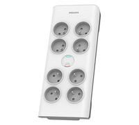 MCL SPN7080WA/19 multiprise 2 m 8 sortie(s) CA Intérieure Blanc