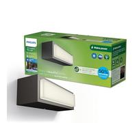 Philips Stratosphere UltraEfficient, Applique d'extérieur 3,8 W, lumière blanc froid 4 000 K, antracite, résistante aux intempéries IP44
