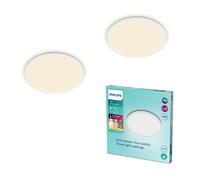Philips Super Slim Panneau LED, lot de 2, LED, 8721103042941,