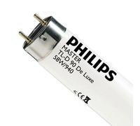 Philips Tube Fluorescent T8 TL-D De Luxe 58W/940 G13 Blanc Neutre 4000K