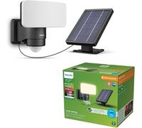 Philips Tylus Projecteur Extérieur UltraEfficient avec Capteur, 3000 K, 1000/50 lm, Noir