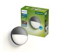 PHILIPS UltraEfficient, Applique Murale Capricorn, 800lm, Anthracite