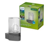 PHILIPS UltraEfficient, Applique murale Nayl, 840 lm, Anthracite | Applique Murale, LED Intégrée, Blanc Chaud 2700K, IP44 Résistante aux Intempéries, Revêtement anti-corrosion, 4W