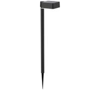 Philips Vapora, Applique murale solaire d'extérieur, 1,5 W, 2700 K, noire, IP44 résistante aux intempéries