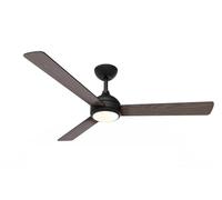 Ventilateur de plafond Philips velyx 56W 132 cm noir et bois