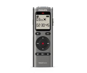 Philips VoiceTracer DVT1170 Enregistreur audio 360° Enregistreur audio numérique avec microphone à 360°, enregistrement WAV, fonctionnement immédiat