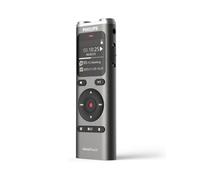 Philips VoiceTracer DVT2075 Enregistreur audio stéréo Enregistreur audio professionnel avec microphones stéréo haute sensibilité, enregistrement MP3