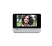 PHILIPS WelcomeEye AddConnect Moniteur 7 Pouces Connecté, 2 Fils | Écran tactile 7", 2 fils jusqu'à 120 m, application WelcomeEye, mémoire interne, interphone et double contrôle d'accès.