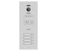 Philips WelcomeHive Pro 2 Portier vidéo Wi-Fi Unité extérieure Aluminium (531062)