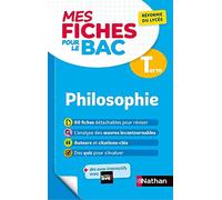 Philosophie Terminale - Mes fiches pour le BAC Tle - BAC 2024