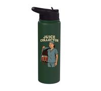 Phlebotomist Humour Sac de sang infirmière blague médicale citation drôle Stainless Steel Insulated Water Bottle