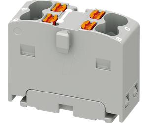 PHOE 1046608 - Bloc distributeur PTFIX, 4x1,5, gris