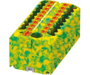 PHOE 1091670 - Bloc de distribution - PTFIX 6/18 x 2,5 jaune/vert