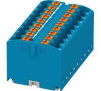 PHOE 3273310 - Bloc de distribution PTFIX, 18X2,5, bleu