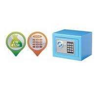 Phoenix Safe – Coffre-fort de sécurité COMPACT SS0721E – anti-effraction – Bleu