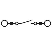 Phoenix Contact 0311812 Bloc de jonction à couteau de sectionnement 8.2 mm raccord à vis rouge 50 pc(s)