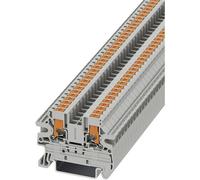 Phoenix Contact 1078960 Borne de passage 5.2 mm Push-In gris 50 pc(s)