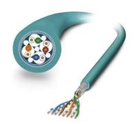 Phoenix Contact 1416318 Câble réseau PUR halogenfrei 4 x 2 x 0.14 mm² bleu d'eau 1 pc(s)
