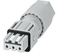 Phoenix Contact 1490380 Connecteur QUICKON mâle Nombre total de pôles: 4 + PE 16 A, 10 A gris 1 pc(s) Piece