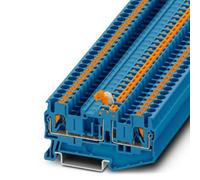 Phoenix Contact 3210163 Bloc de jonction à couteau de sectionnement Push-In bleu