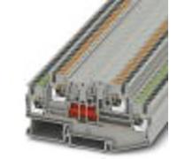 Phoenix Contact 3210267 Bloc de jonction de passage 5.2 mm ressort de traction gris 50 pc(s)
