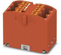 Phoenix Contact - Bloc de distribution PTFIX 6x2,5 RD - 6 bornes 0,14-4 mm² 450 V 24 A - Lot 10